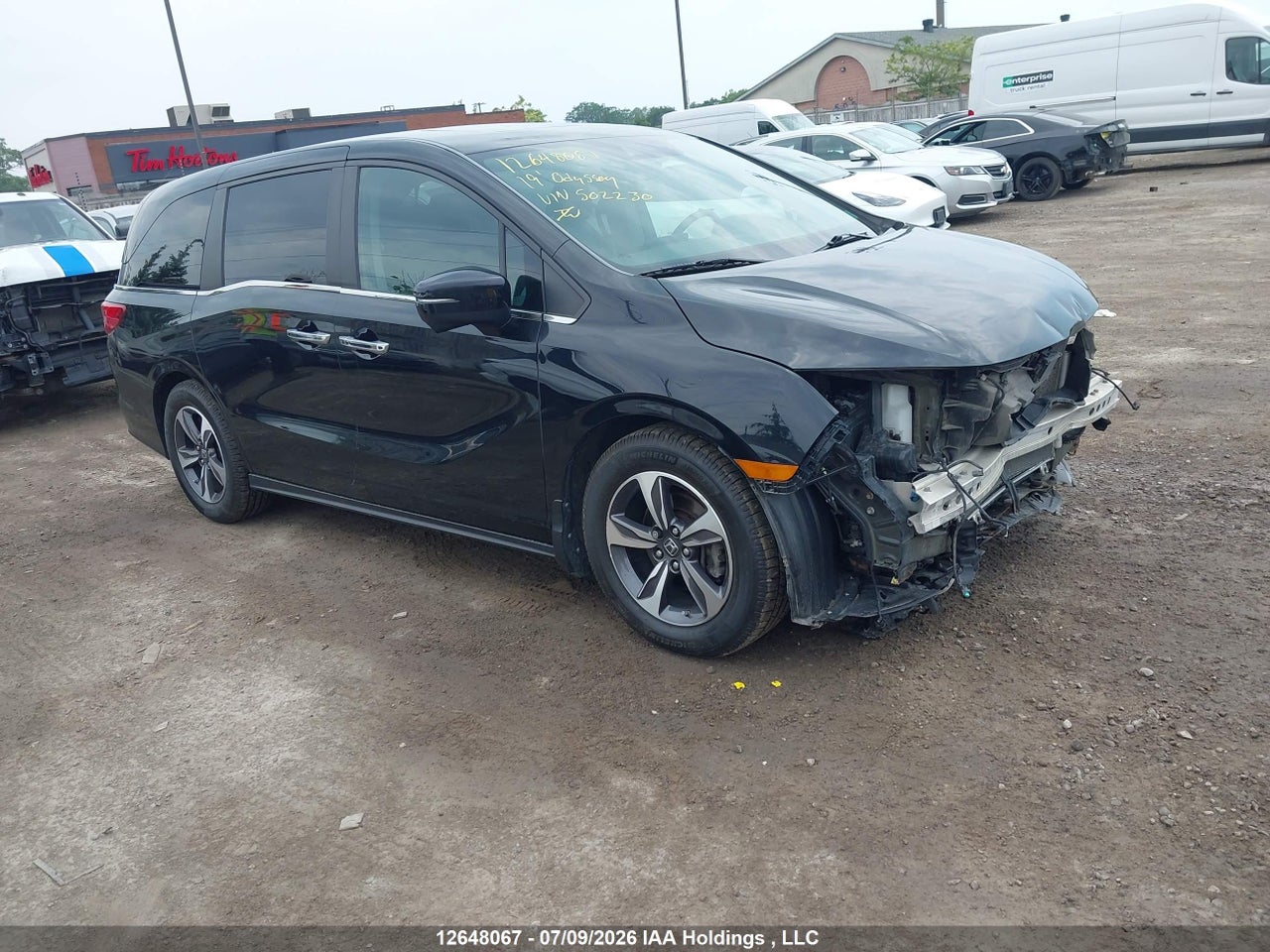5FNRL6H67KB502230 · 2019 HONDA ODYSSEY EX-L