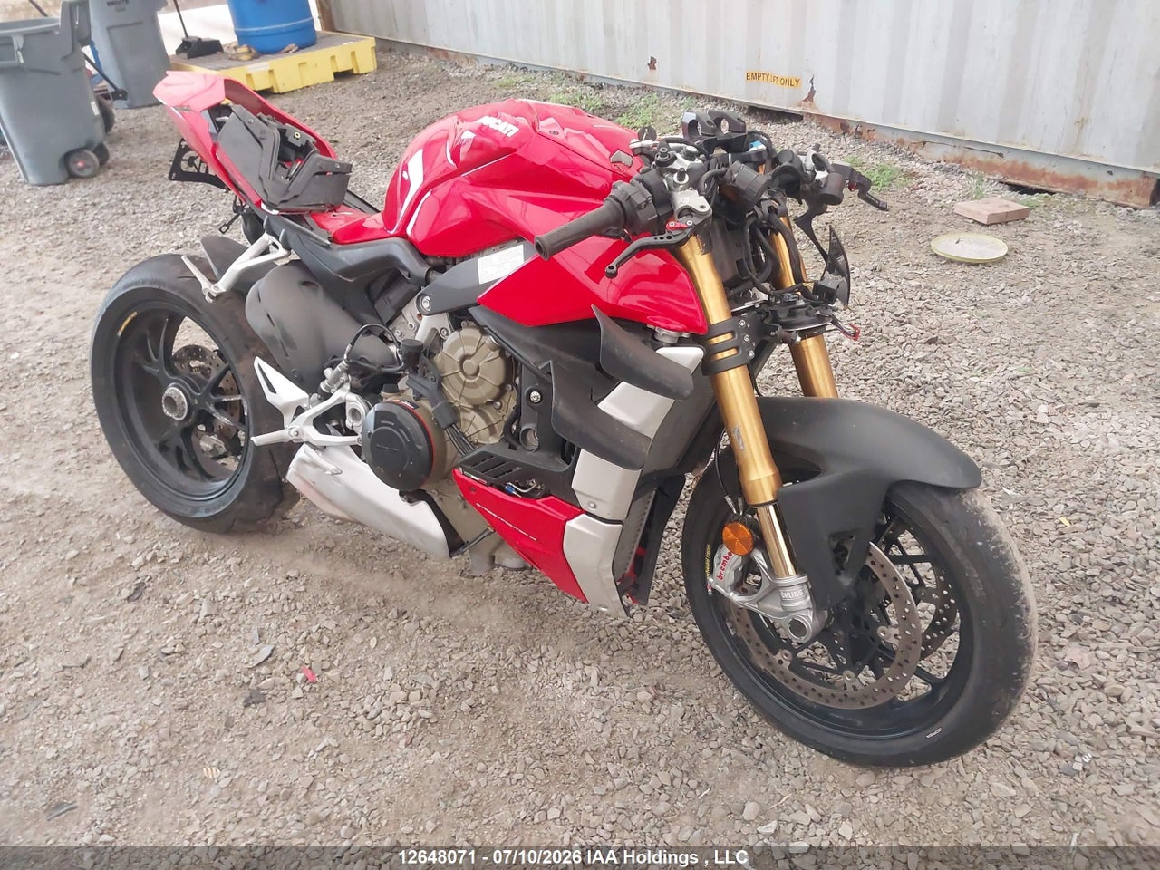 ZDMFAKNW5MB****** · 2021 DUCATI STREETFIGHTER V4/V4S