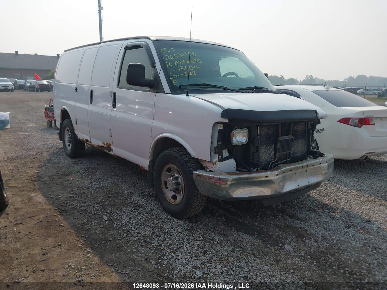 1GCZGFDA4A1136815 · 2010 CHEVROLET EXPRESS 2500 WORK VAN