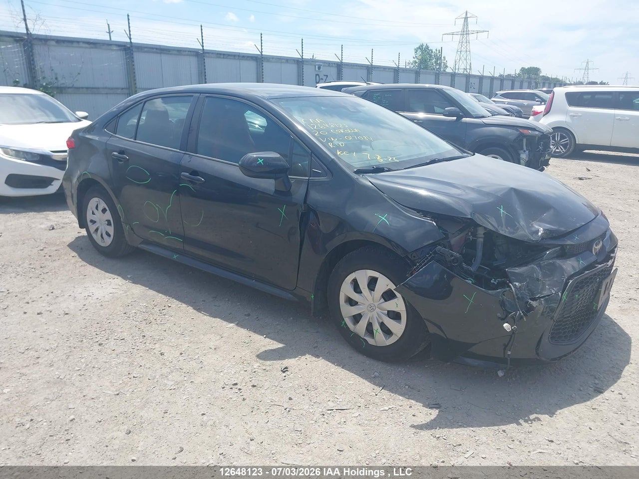 5YFBPRBE0LP017084 · 2020 TOYOTA COROLLA L