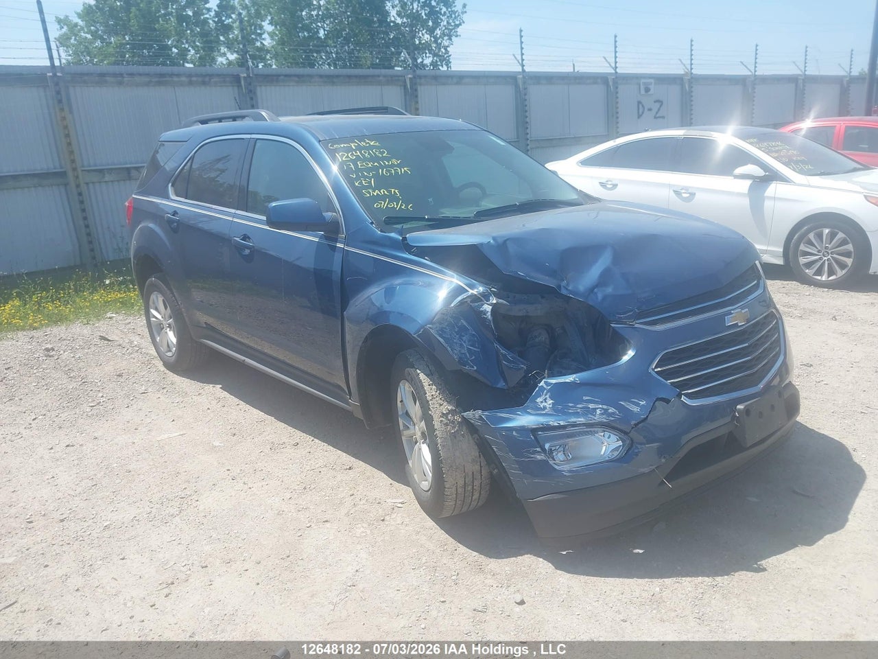 2GNALCEK5H6167715 · 2017 CHEVROLET EQUINOX LT