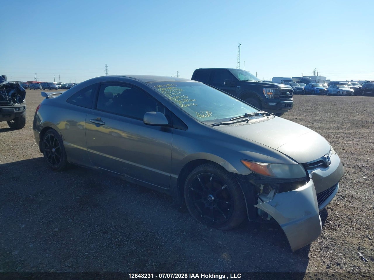 2HGFG12647H002161 · 2007 HONDA CIVIC LX