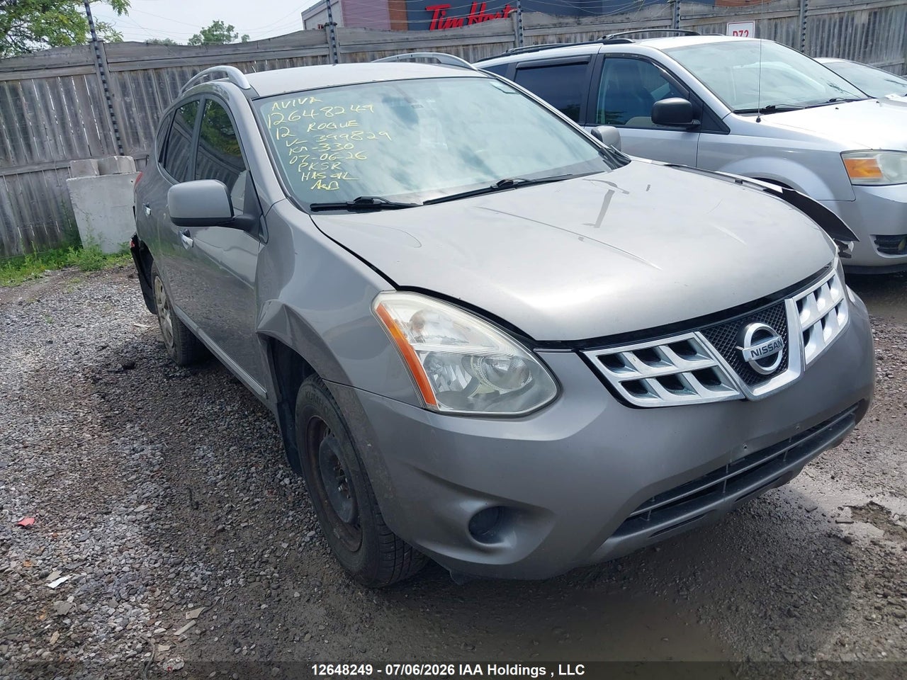 JN8AS5MVXCW399829 · 2012 NISSAN ROGUE S/SV