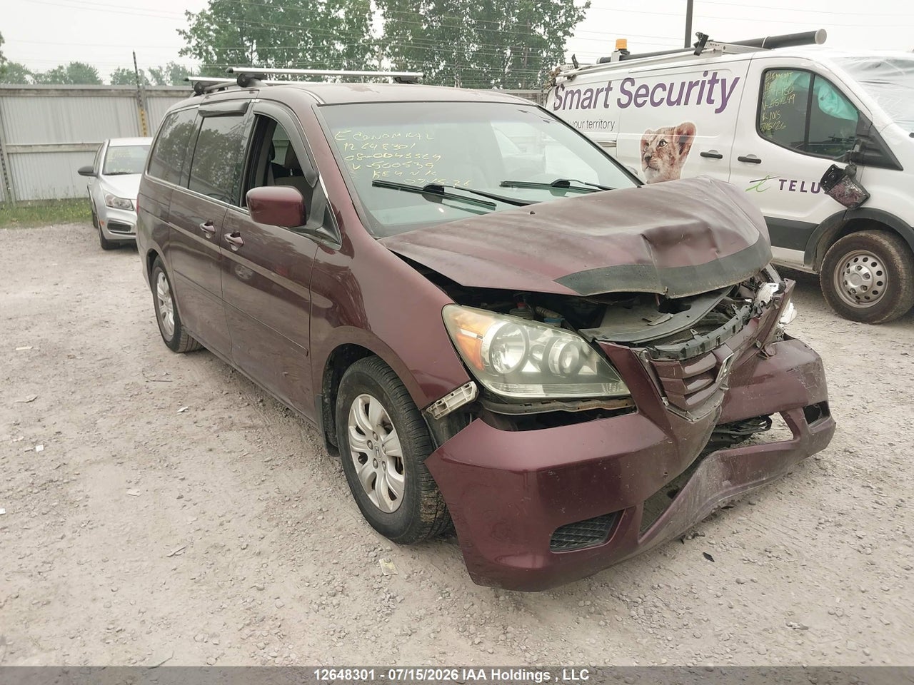 5FNRL38488B500539 · 2008 HONDA ODYSSEY EX