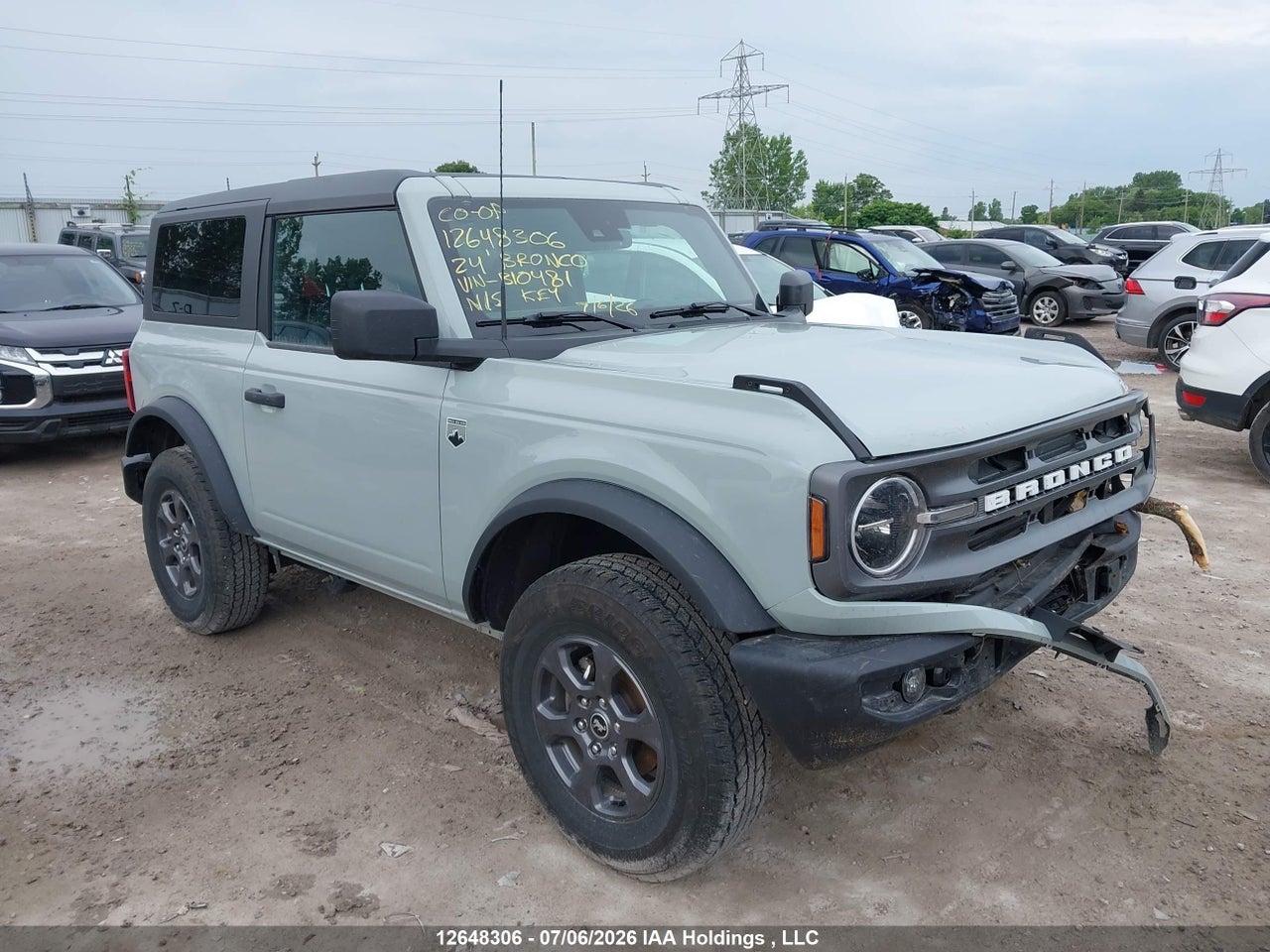 1FMDE7AHXRLB10481 · 2024 FORD BRONCO BIG BEND