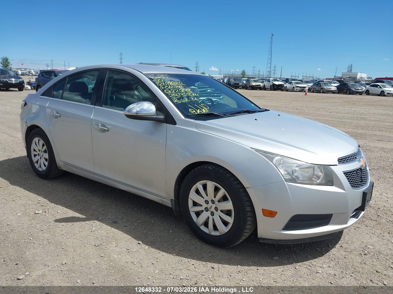 1G1PA5SHXB7221278 · 2011 CHEVROLET CRUZE LS