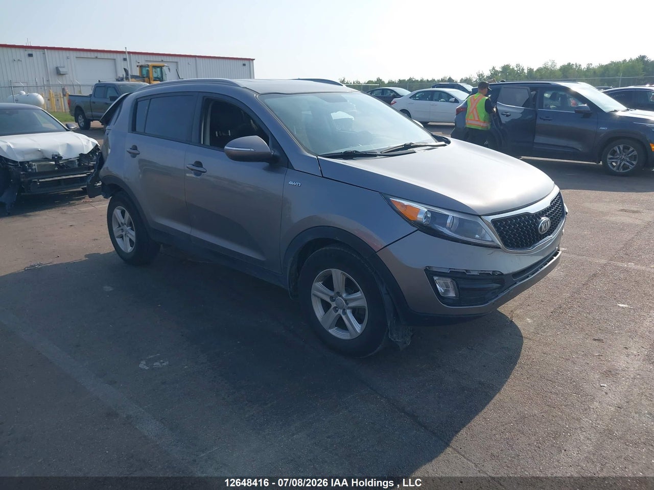 KNDPBCAC1F7672037 · 2015 KIA Sportage LX