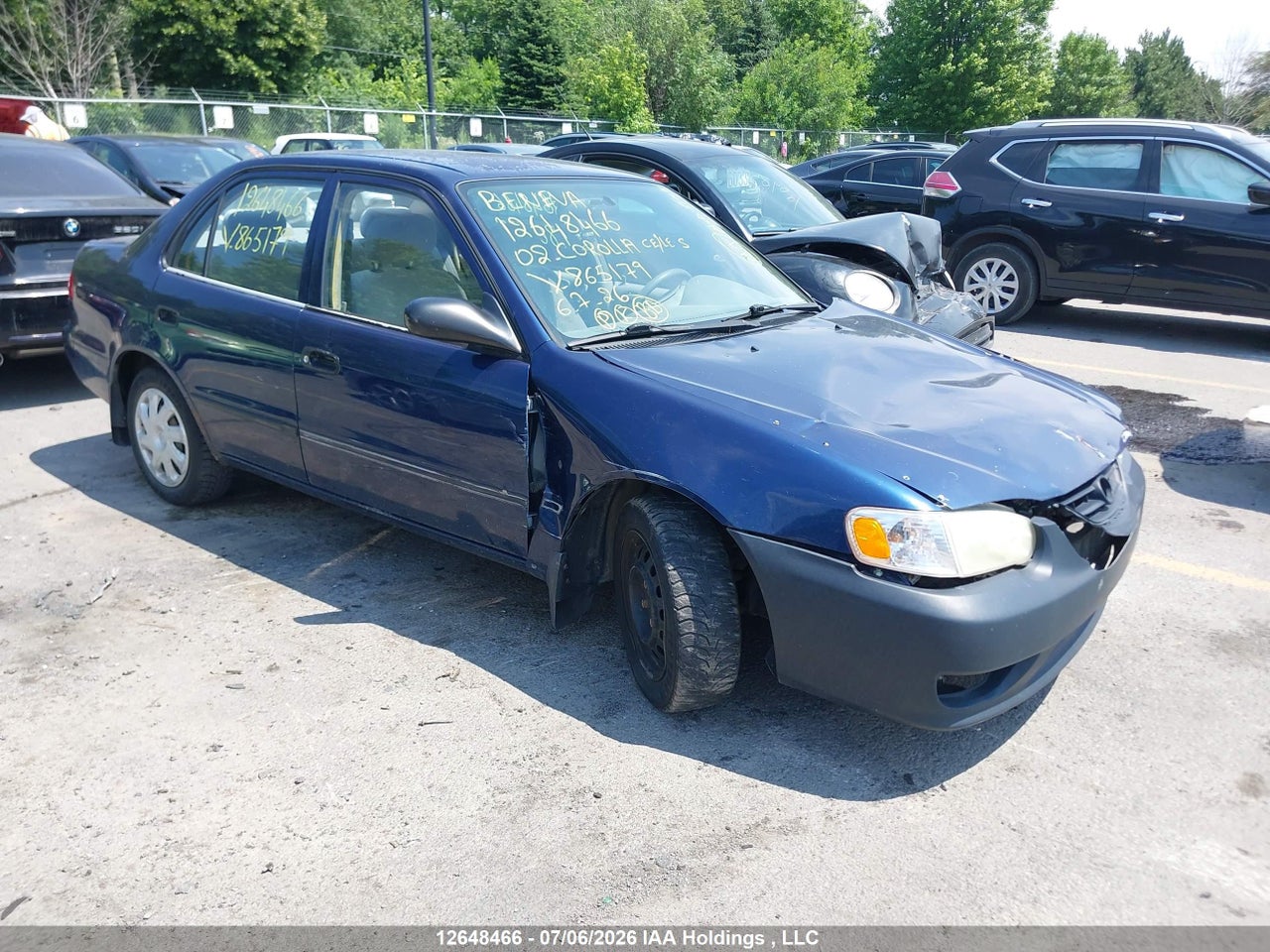 2T1BR12E72C865179 · 2002 TOYOTA COROLLA CE/LE/SPORT