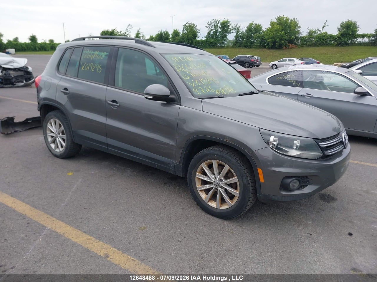 WVGJV7AX5DW019295 · 2013 VOLKSWAGEN TIGUAN