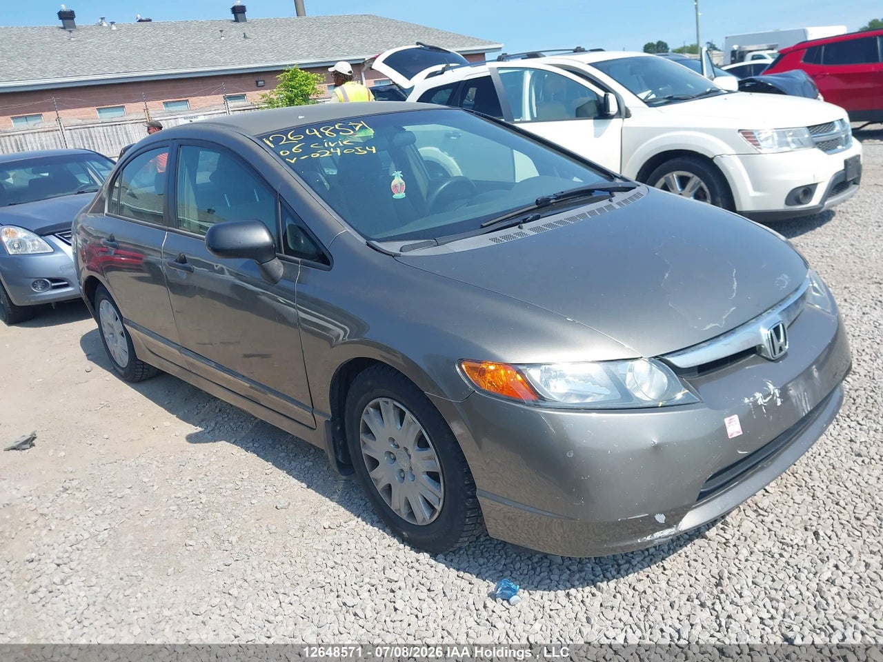 2HGFA16336H024054 · 2006 HONDA CIVIC DX VP