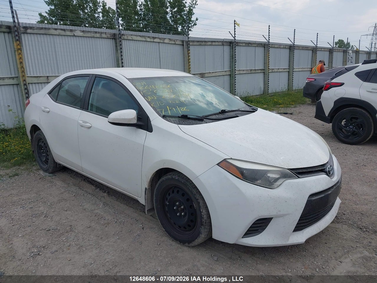 2T1BURHEXFC272474 · 2015 TOYOTA COROLLA L/LE/LE PLS/PRM/S/S PLS