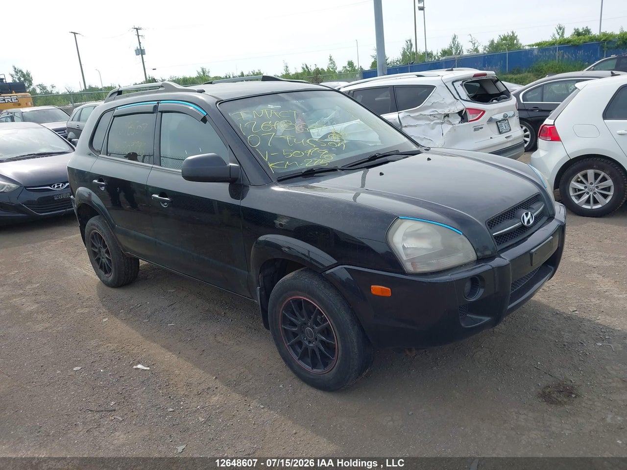 KM8JM12B87U509796 · 2007 HYUNDAI TUCSON