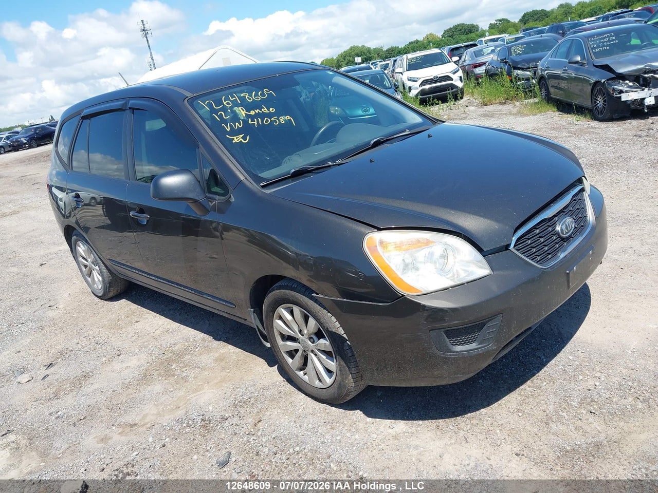 KNAHG8A83C7410589 · 2012 KIA RONDO