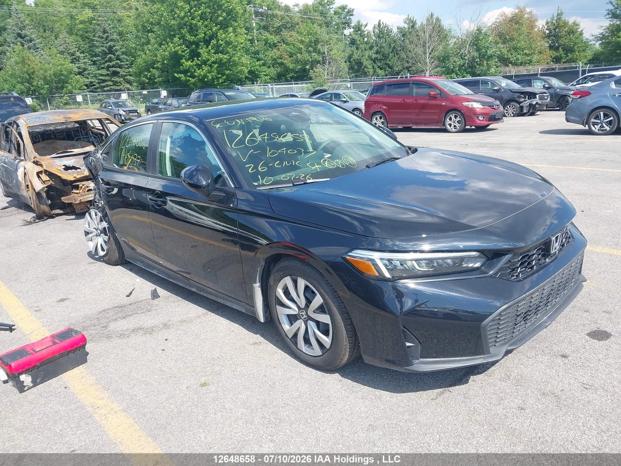 2HGFE2F22TH104037 · 2026 HONDA CIVIC LX