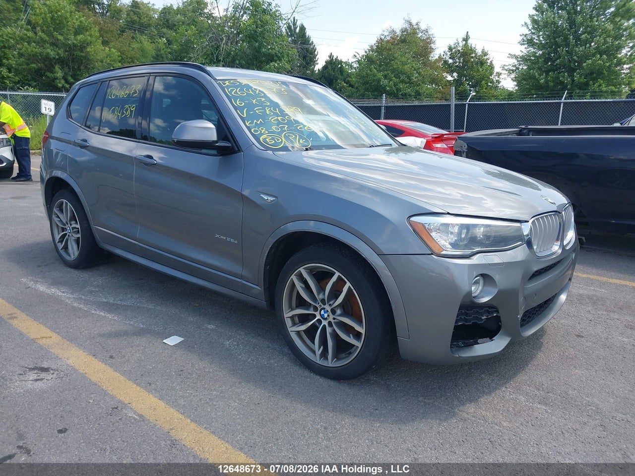 5UXWY3C52G0F84389 · 2016 BMW X3 XDRIVE28D