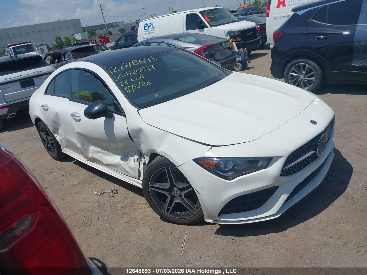 W1K5J4HB7PN420597 · 2023 MERCEDES BENZ CLA 250 4MATIC