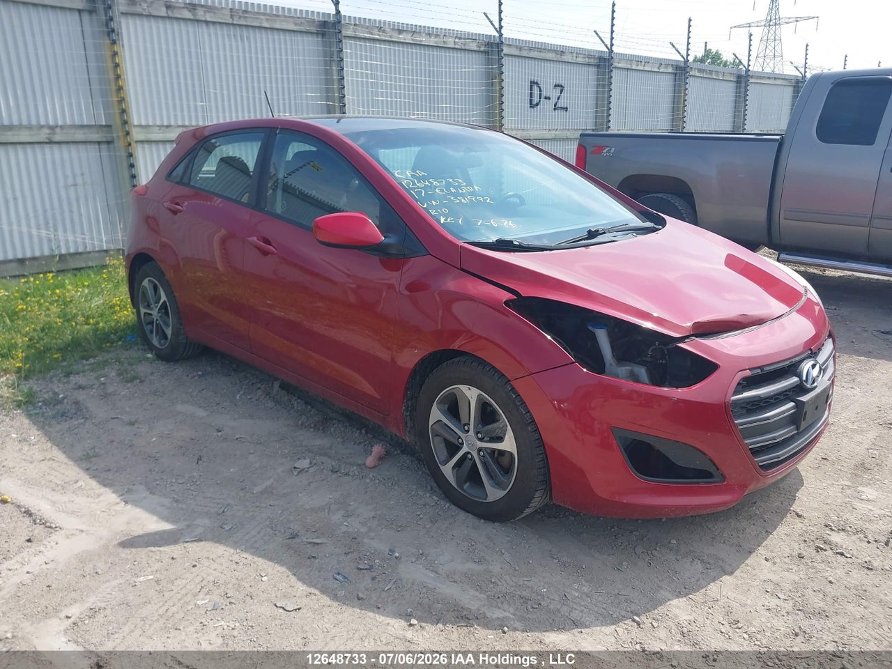 KMHD35LH8HU381992 · 2017 HYUNDAI ELANTRA GT
