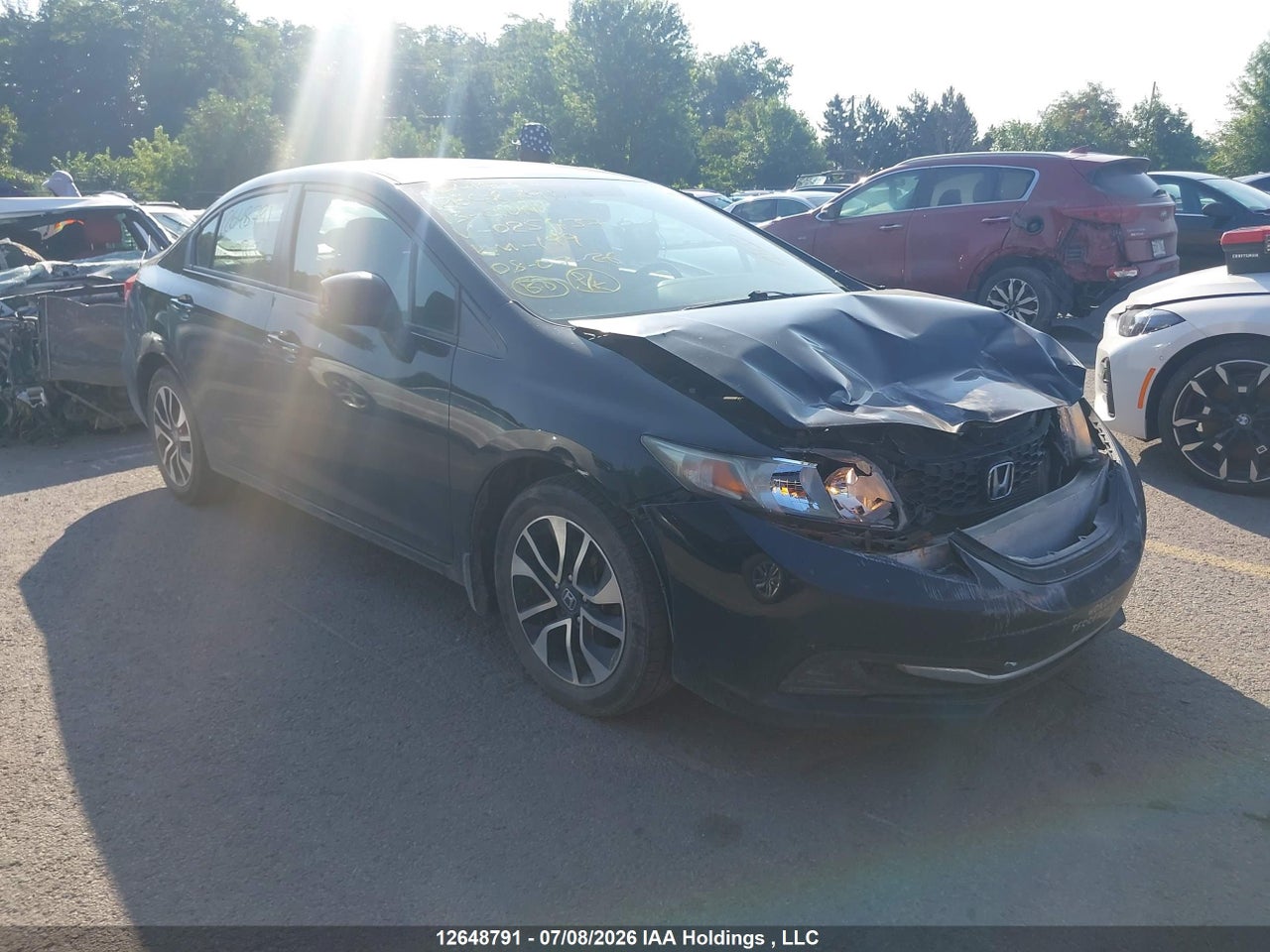 2HGFB2F50DH025437 · 2013 HONDA CIVIC EX