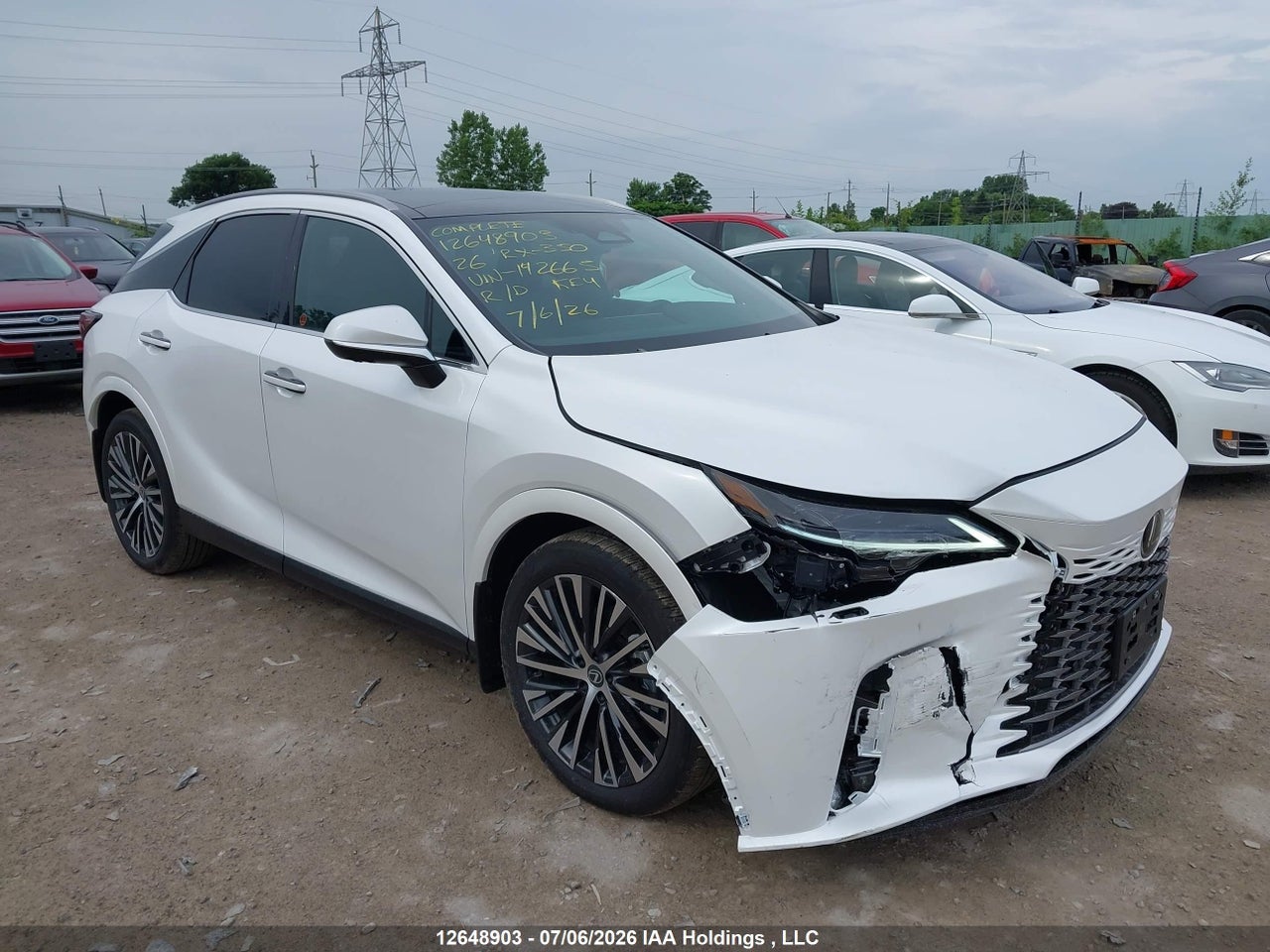 2T2BBMCA8TC142665 · 2026 LEXUS RX 350H