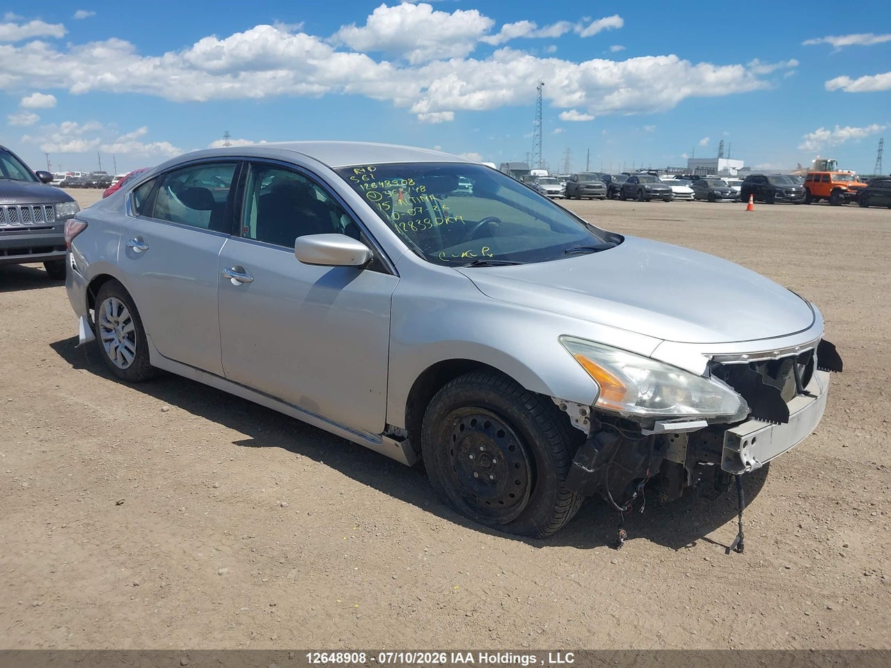 1N4AL3AP0FN363148 · 2015 NISSAN Altima 2.5/S/SV/SL