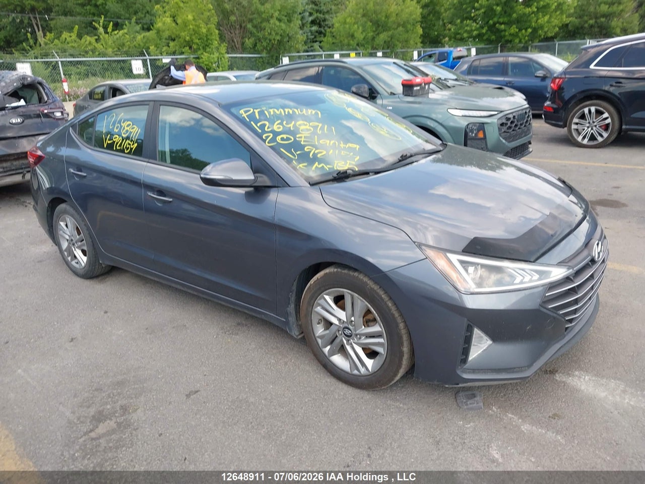 KMHD84LF3LU921154 · 2020 HYUNDAI ELANTRA PREFERRED AUTO IVT