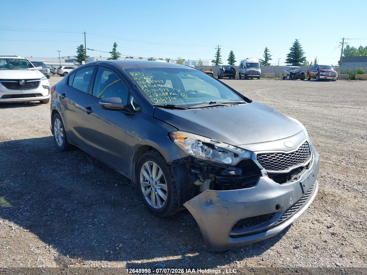 KNAFX4A63E5101573 · 2014 KIA FORTE LX