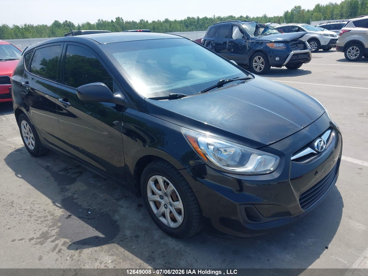 KMHCT5AE1EU195971 · 2014 HYUNDAI ACCENT GL