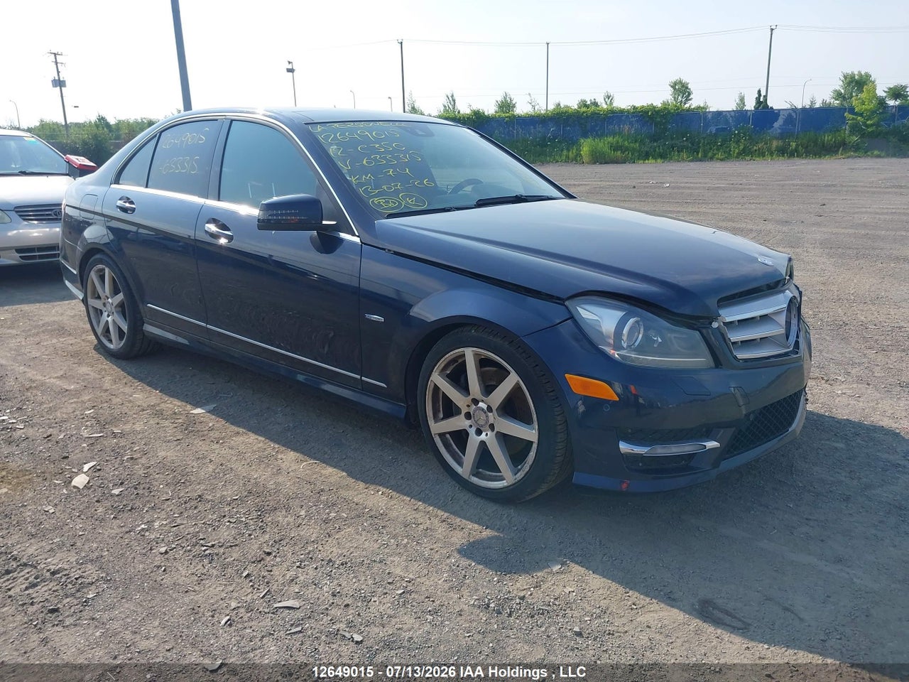WDDGF8JBXCA633315 · 2012 MERCEDES BENZ C-CLASS