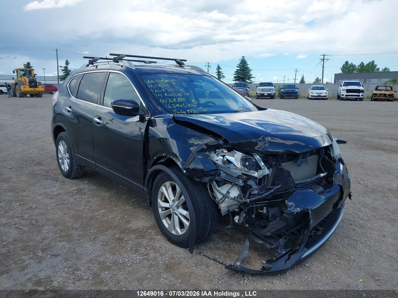5N1AT2MV9EC768381 · 2014 NISSAN ROGUE S/SL/SV