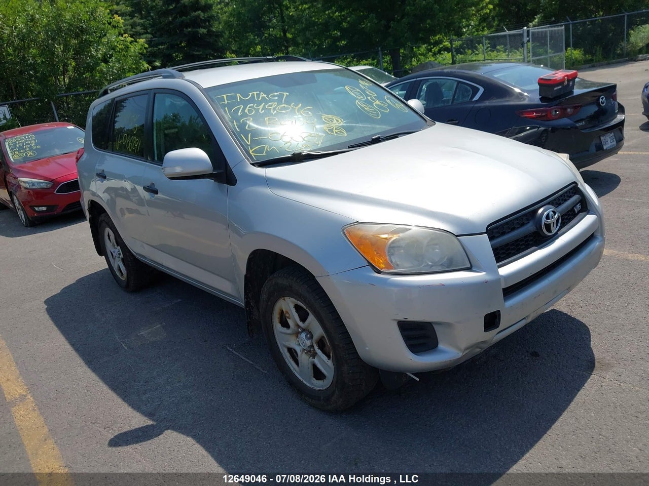 2T3BK4DV2CW066291 · 2012 TOYOTA RAV4 BASE V6