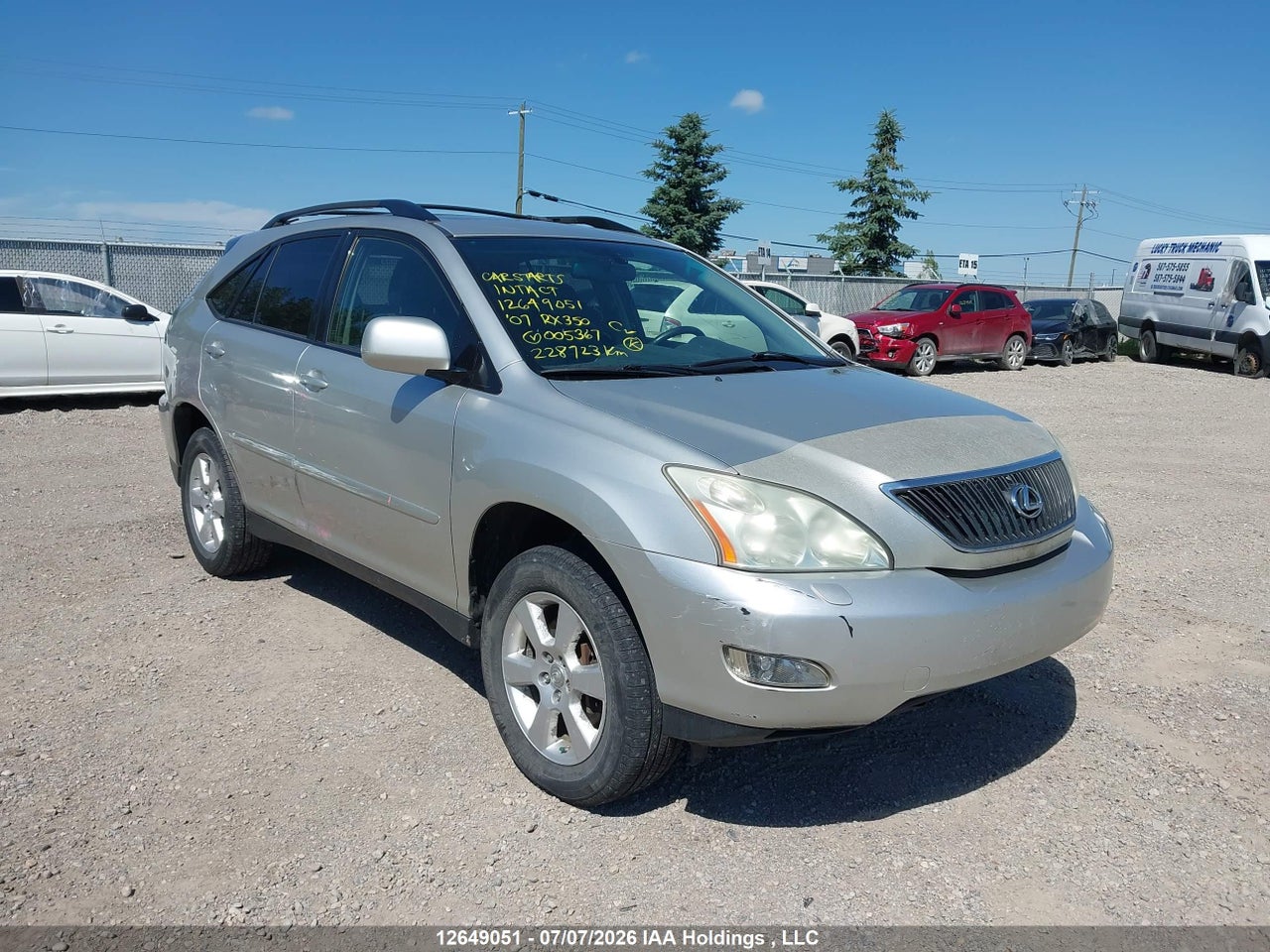 JTJHK31U772005367 · 2007 LEXUS RX 350