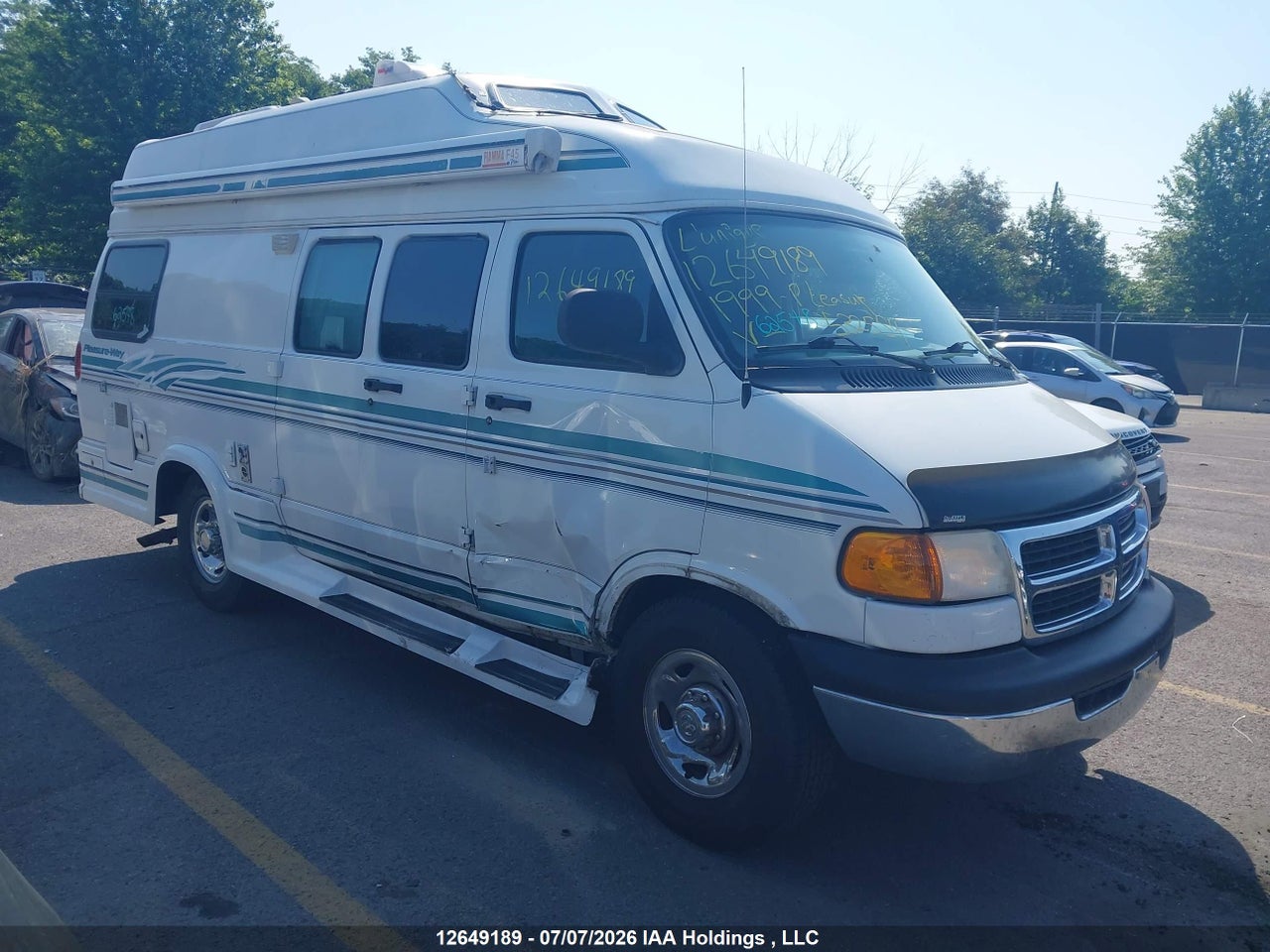 2B6KB31Y8XK532554 · 1999 DODGE RAM VAN 3500 COMMERCIAL/CONVERSION