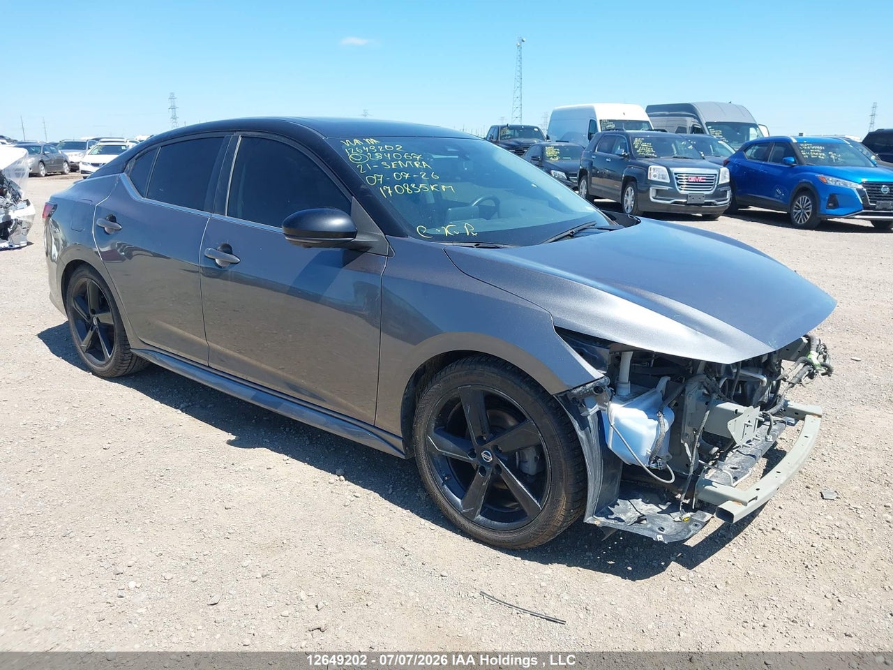 3N1AB8DV6MY294067 · 2021 NISSAN SENTRA SR