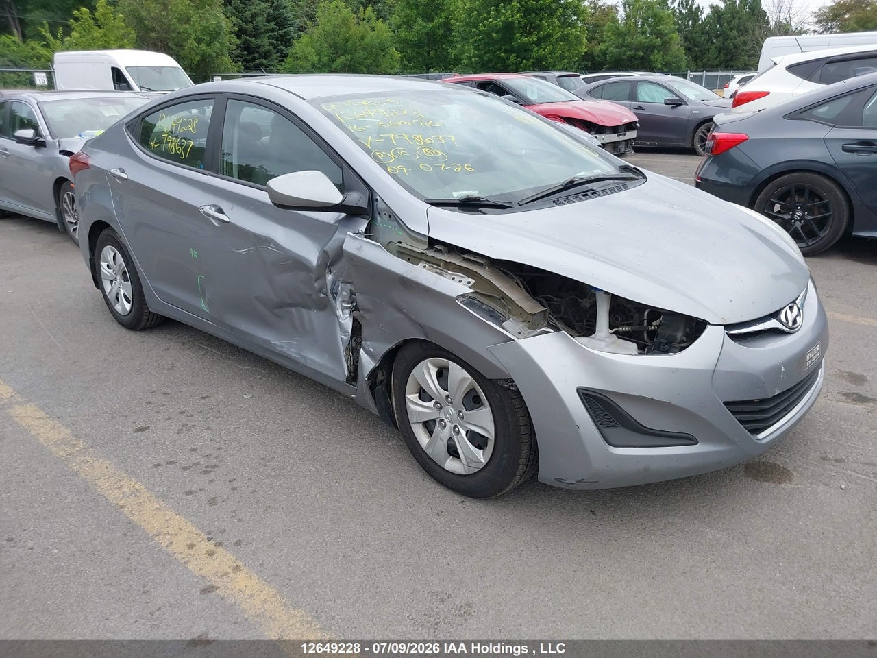 5NPDH4AE0GH798637 · 2016 HYUNDAI ELANTRA SE/SPORT/LIMITED