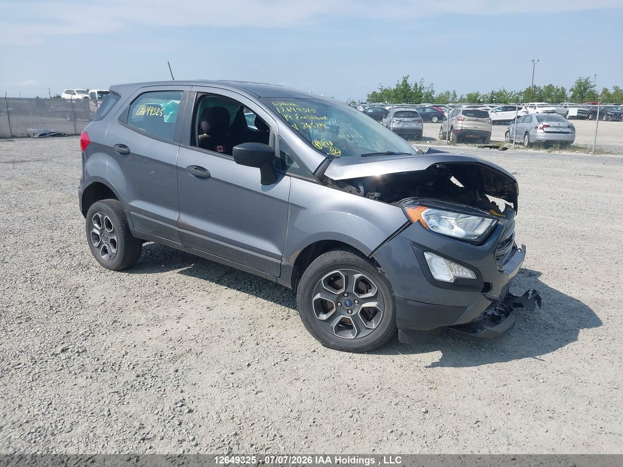 MAJ6S3FL5KC265219 · 2019 FORD ECOSPORT S
