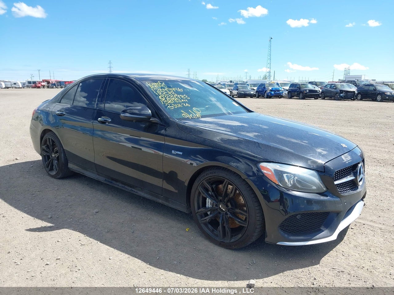 55SWF6EBXJU234783 · 2018 MERCEDES BENZ C 43 4MATIC AMG