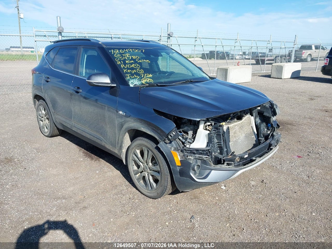 KNDEUCAA1M7054780 · 2021 KIA SELTOS EX