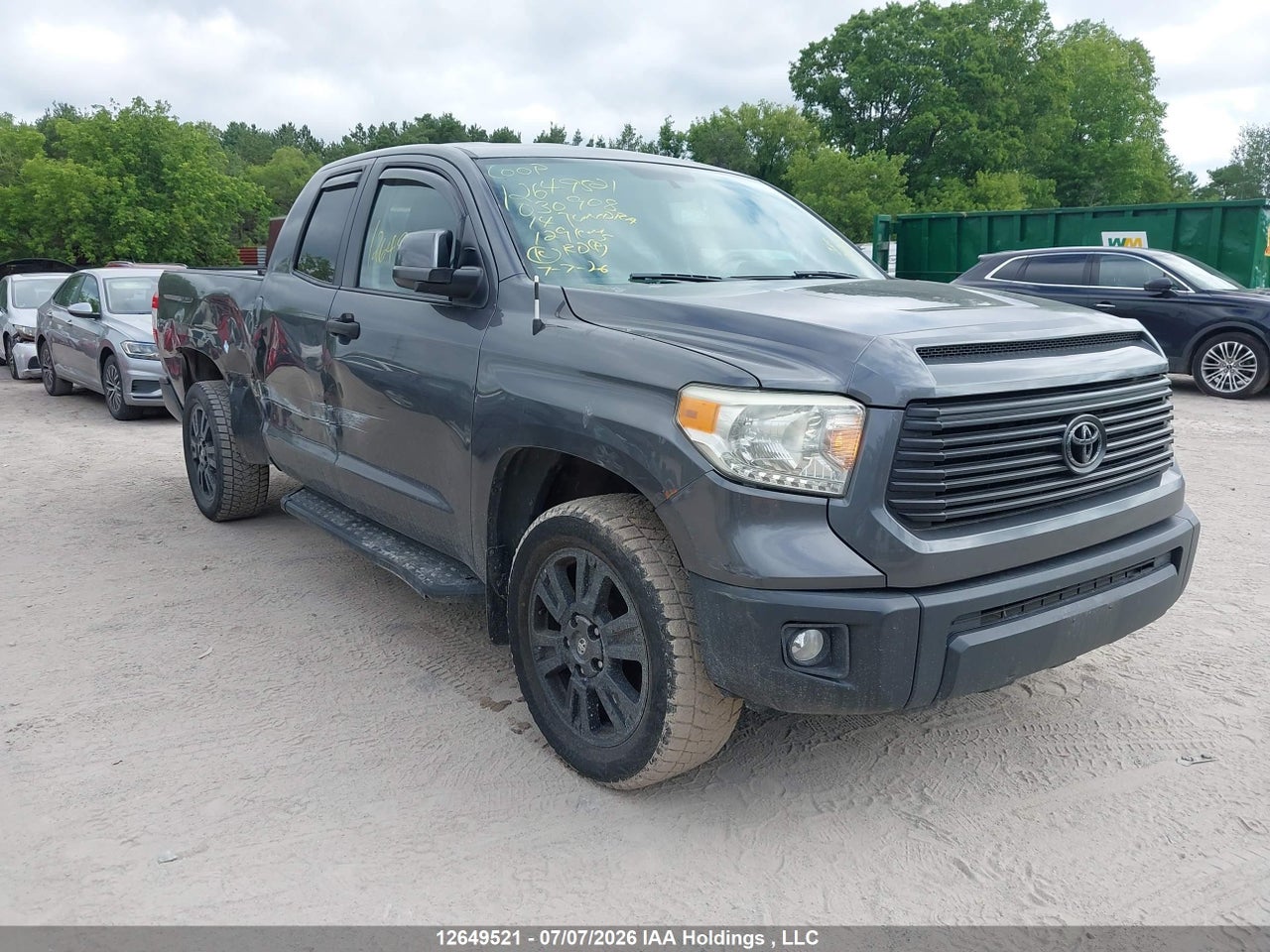 5TFRU5F13EX030908 · 2014 TOYOTA TUNDRA DOUBLE CAB SR/DOUBLE CAB SR5