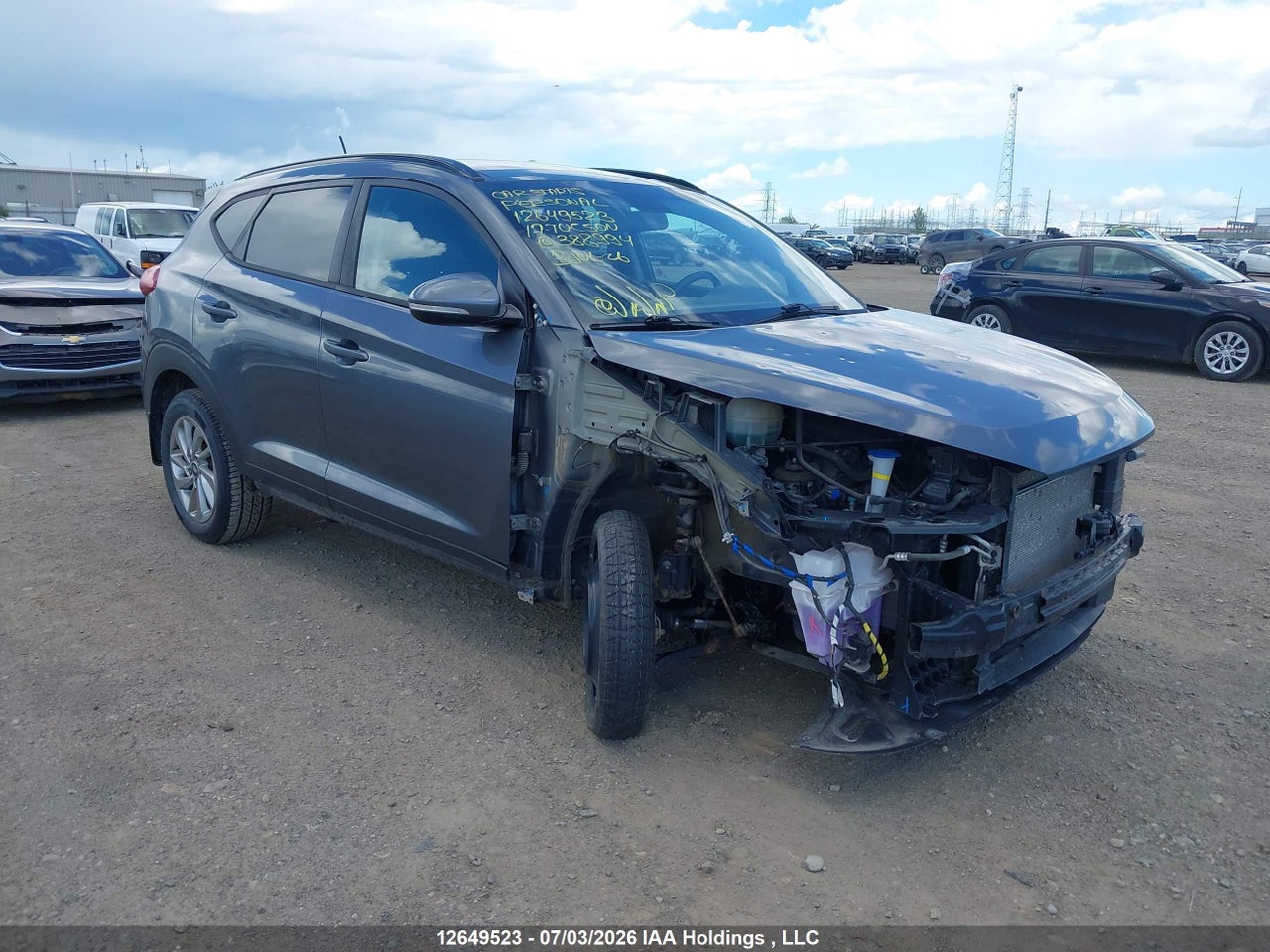 KM8J3CA44HU388994 · 2017 HYUNDAI TUCSON SE