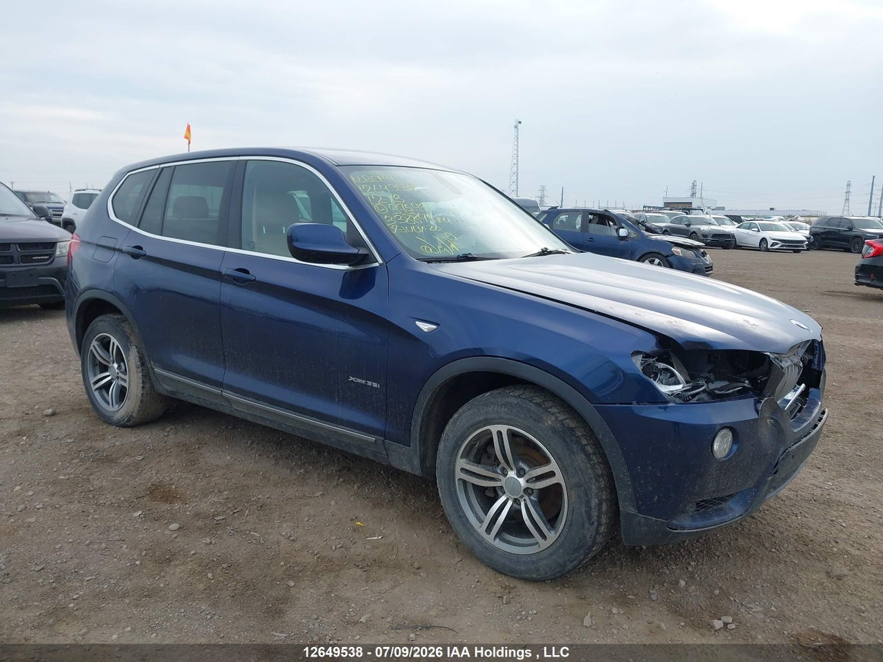 5UXWX7C50CL975931 · 2012 BMW X3 XDRIVE35i