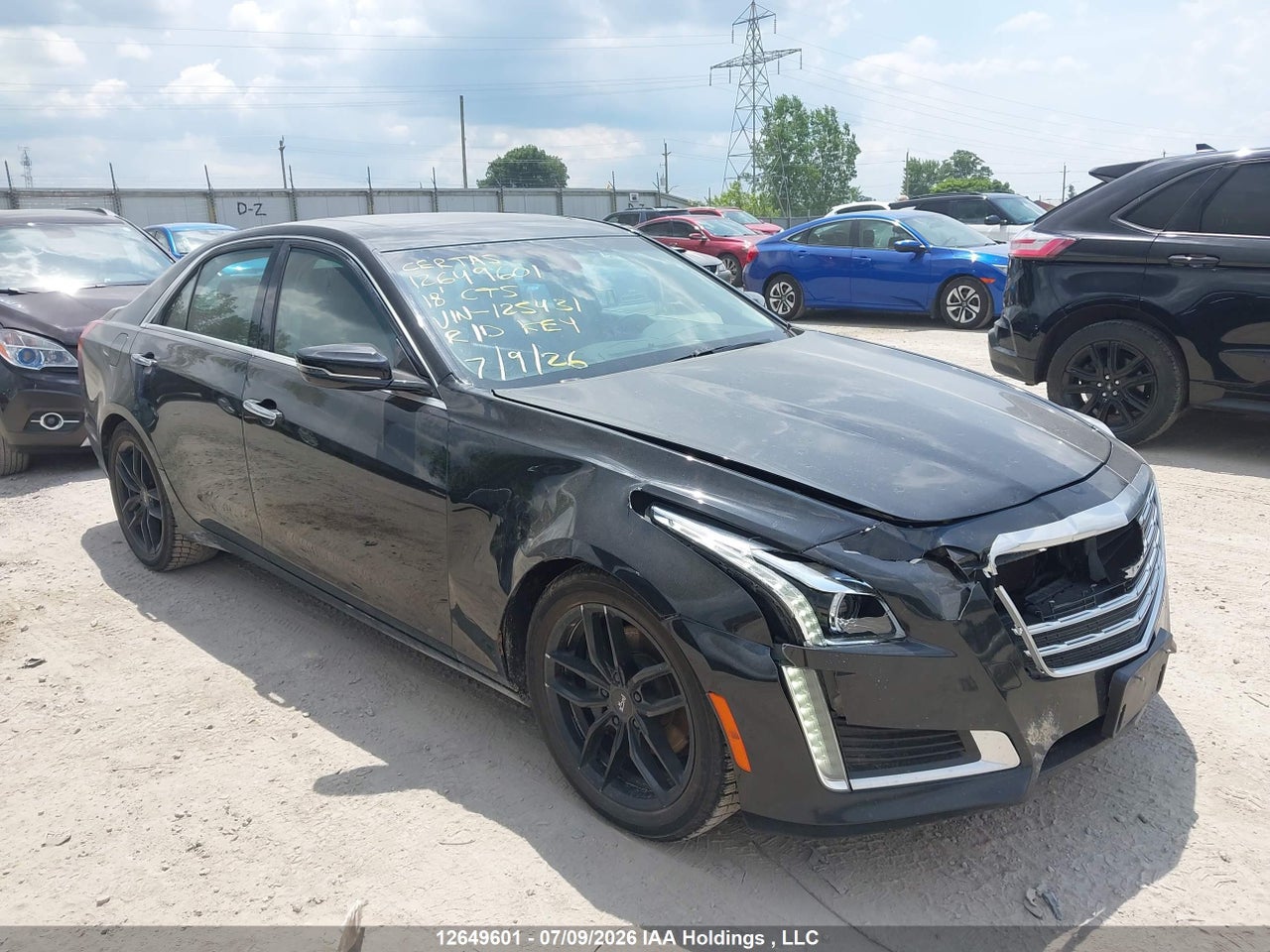 2018 CADILLAC CTS LUXURY