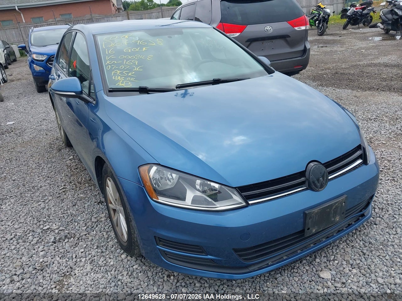 3VW217AU8GM000848 · 2016 VOLKSWAGEN GOLF 1.8 TSI COMFORTLINE/1.8 TSI HIGHLINE/1.8 TSI TRENDLINE