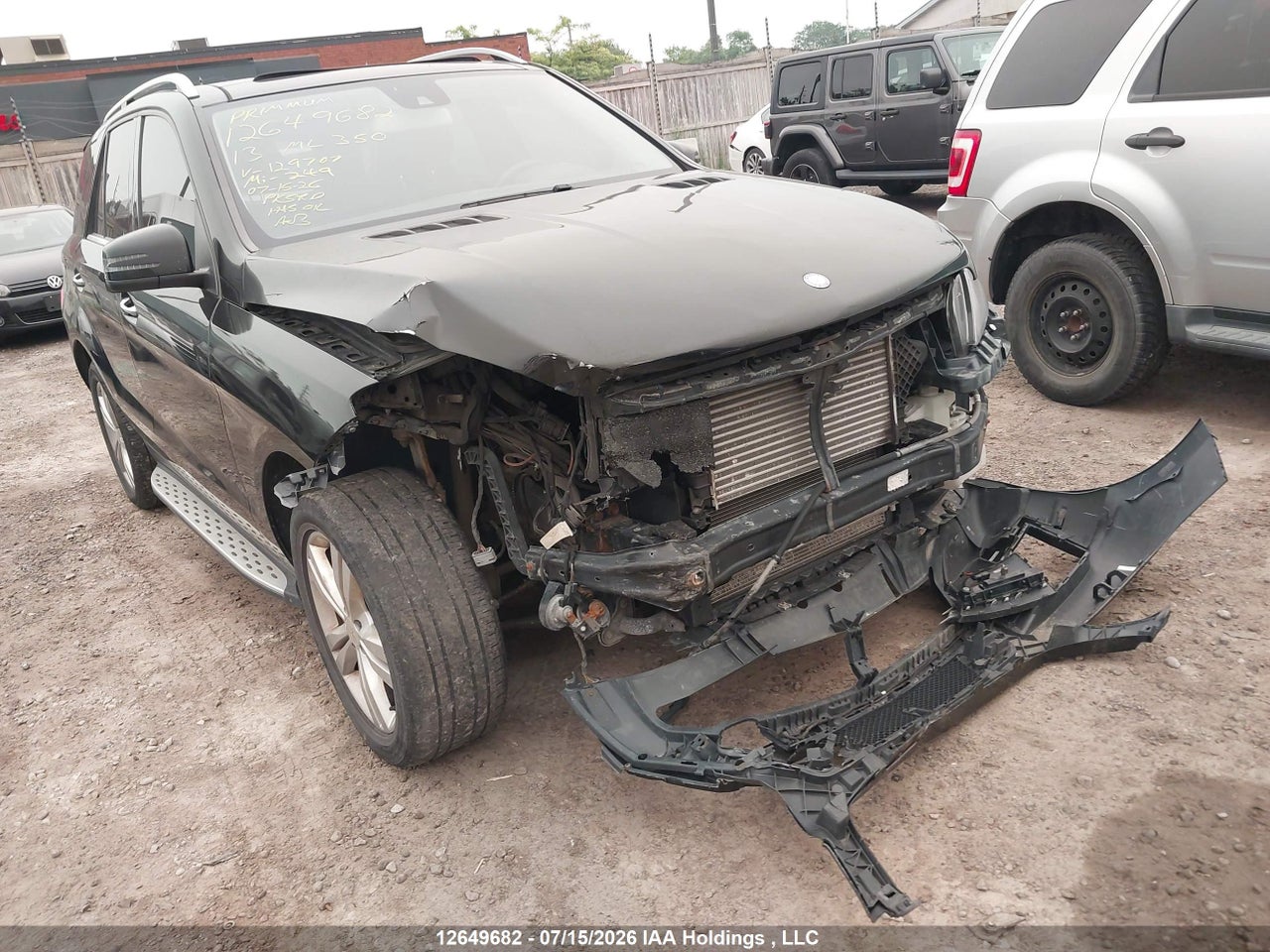 4JGDA2EB5DA129707 · 2013 MERCEDES BENZ ML 350 BLUETEC 4MATIC
