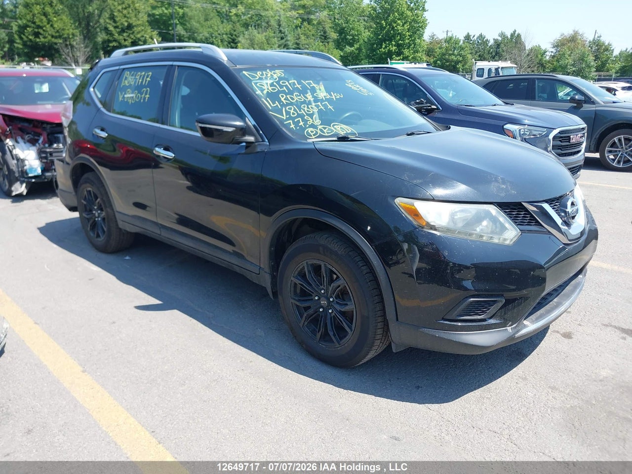 5N1AT2MV1EC848077 · 2014 NISSAN ROGUE S/SL/SV
