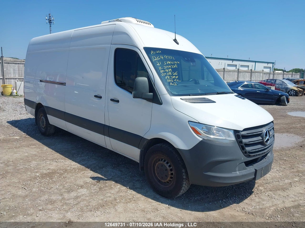 2021 MERCEDES BENZ SPRINTER 2500