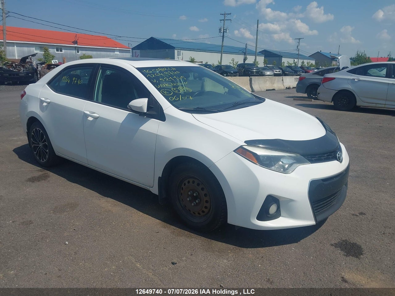 2T1BURHE8GC521145 · 2016 TOYOTA COROLLA L/LE/LE PLS/PRM/S/S PLS