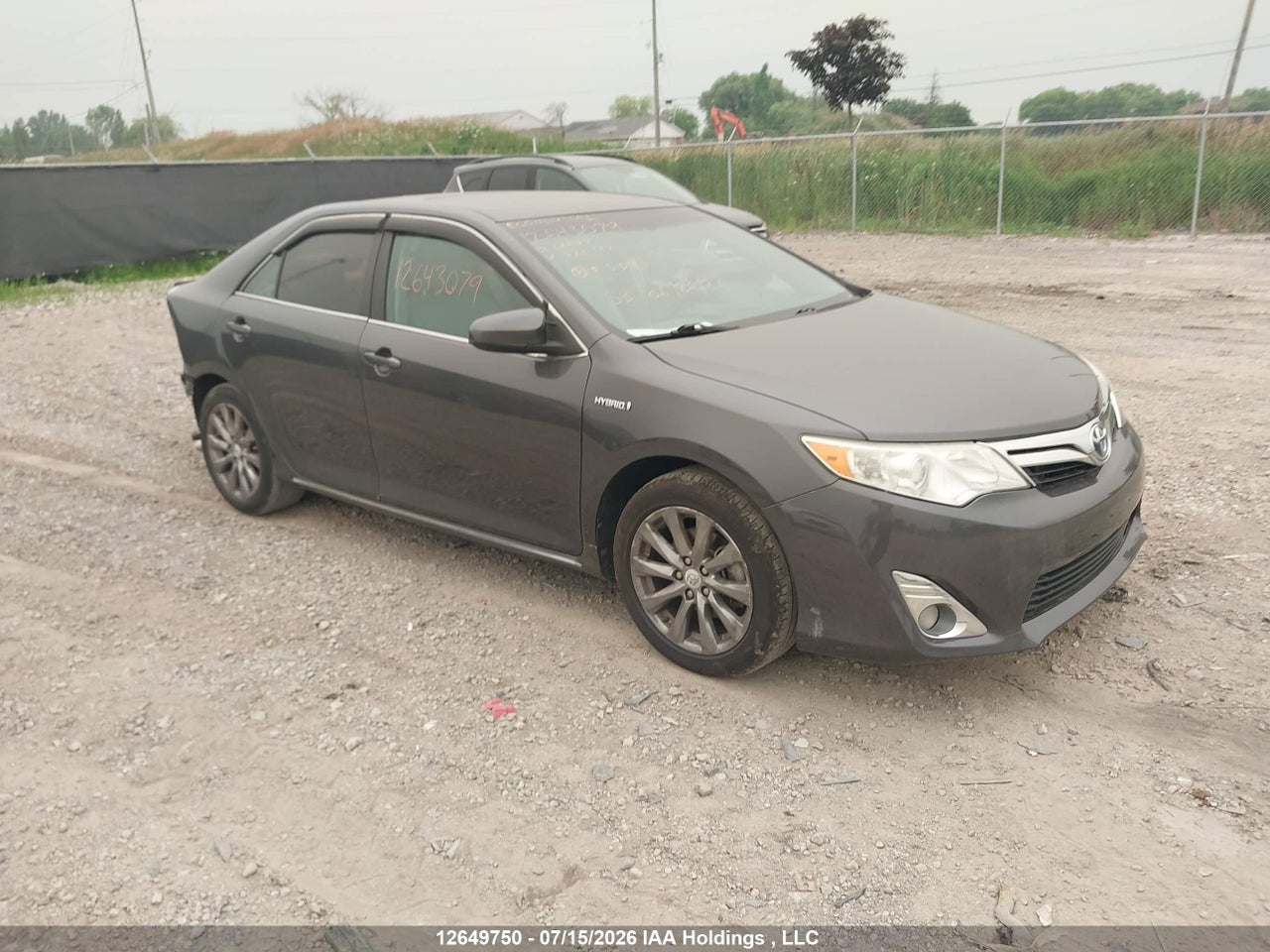 4T1BD1FK8CU021182 · 2012 TOYOTA CAMRY HYBRID XLE