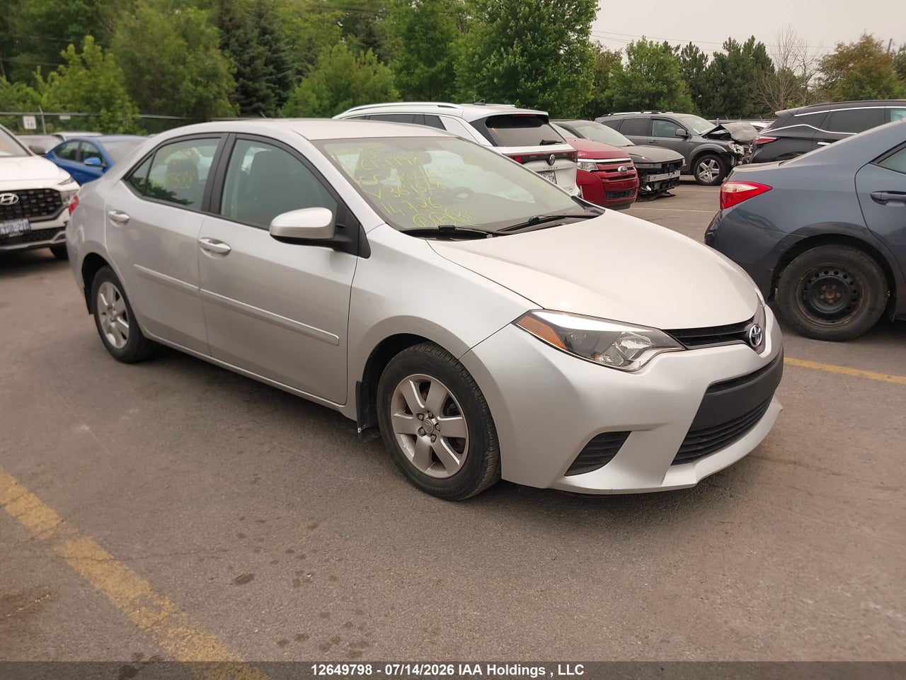 2T1BURHEXFC369528 · 2015 TOYOTA COROLLA L/LE/LE PLS/PRM/S/S PLS