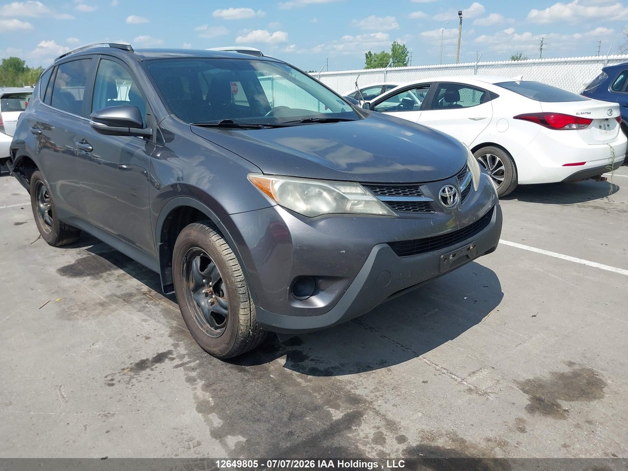 2T3BFREV6EW158734 · 2014 TOYOTA RAV4 LE