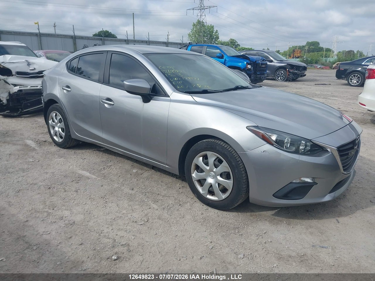3MZBM1U72FM179977 · 2015 MAZDA MAZDA3 GX